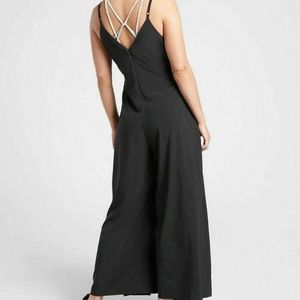 Athleta Black It's A Wrap Romper- Wear 2 Ways